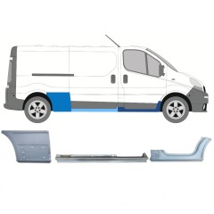 Zestaw reperaturek do Renault Trafic 2001-2014 / Prawa / 11105