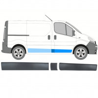 Zestaw listew do Renault Trafic Opel Vivaro Primastar 2001-2014 / SWB / Prawa /  8569