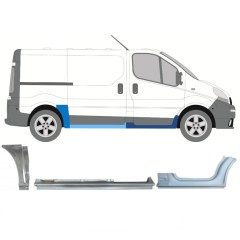 Zestaw reperaturek do Opel Vivaro 2001-2014 / Prawa / 13313
