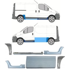 Zestaw reperaturek do Renault Trafic 2001-2014 / 13315