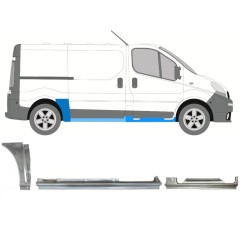 Zestaw reperaturek do Renault Trafic 2001-2014 / Prawa / 13310