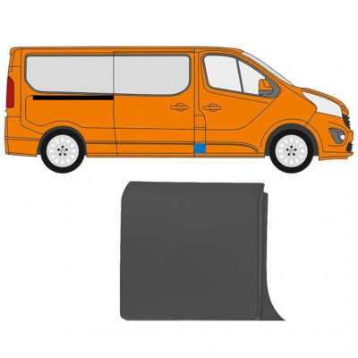 Listwa boczna przedniego słupka do Renault Trafic 2014- / Prawa 11248