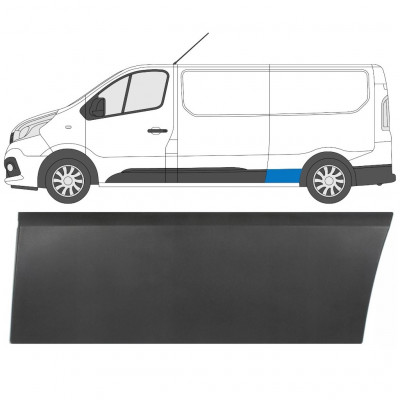 Listwa boczna błotnika tylnego do Renault Trafic 2014- / Lewa 8220