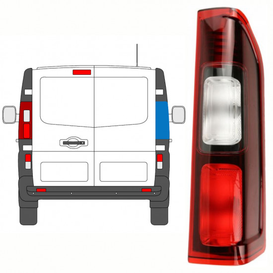 Lampa tylna do Renault Trafic 2014- / Prawa 8433