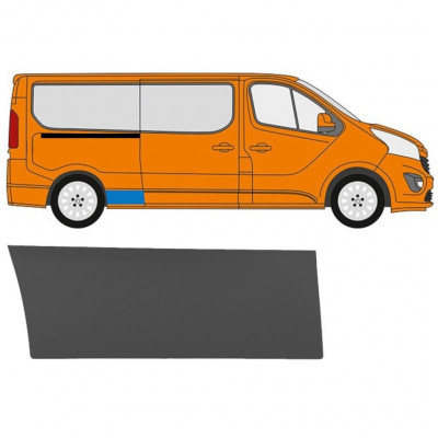 RENAULT TRAFIC 2014- DŁUGI LISTWA BOCZNA / PRAWA STRONA