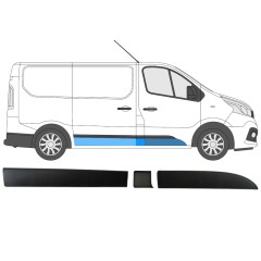 Zestaw listew do Renault Trafic 2014- / Prawa / 8567