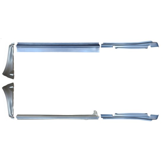 Zestaw reperaturek do Ford Transit 2000-2013 / Lewa+Prawa / 15021