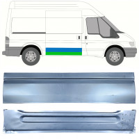 Reperaturka drzwi przesuwnych wewnętrzna + zewnętrzna do Ford Transit 2000-2013  / MWB / LWB / Prawa /  12665