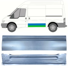 Reperaturka drzwi przesuwnych wewnętrzna + zewnętrzna do Ford Transit 2000-2013 / Lewa / Zestaw 12667