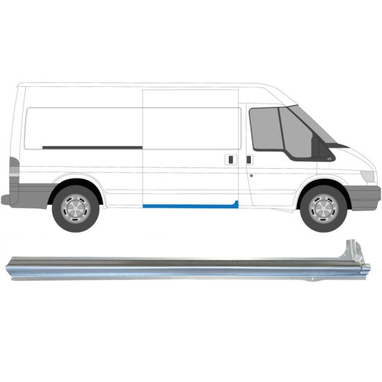 Reperaturka progu drzwi przesuwnych do Ford Transit 2000-2013 / Prawa 15078