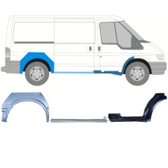 Zestaw reperaturek do Ford Transit 2000-2013 / Prawa / 15022