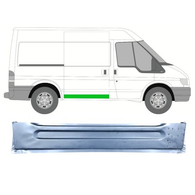 Reperaturka drzwi przesuwnych wewnętrzna do Ford Transit 2000-2013 / Prawa 15129