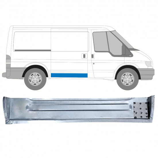 Reperaturka drzwi przesuwnych wewnętrzna do Ford Transit 2000-2013 / SWB / Prawa 12795