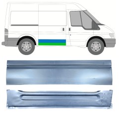 Reperaturka drzwi przesuwnych wewnętrzna + zewnętrzna do Ford Transit 2000-2013 / Prawa / Zestaw 12664