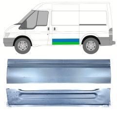 Reperaturka drzwi przesuwnych wewnętrzna + zewnętrzna do Ford Transit 2000-2013 / Lewa / Zestaw 12666