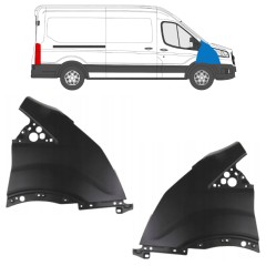 Błotnik przedni do Ford Transit 2014- 2014-2019 / Lewa+Prawa / Zestaw 17094