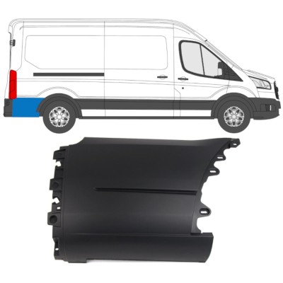 Listwa boczna błotnika tylnego za kołem do Ford Transit 2014- / Prawa 14670