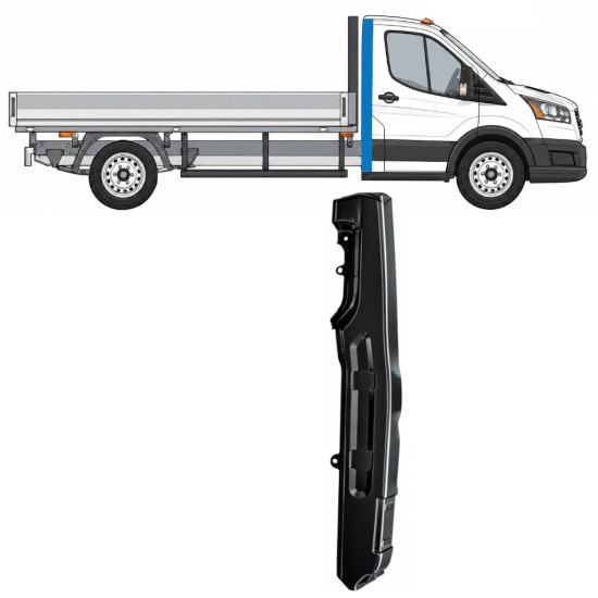 Reperaturka słupka do Ford Transit 2014- 2014-2026 / Prawa 17278