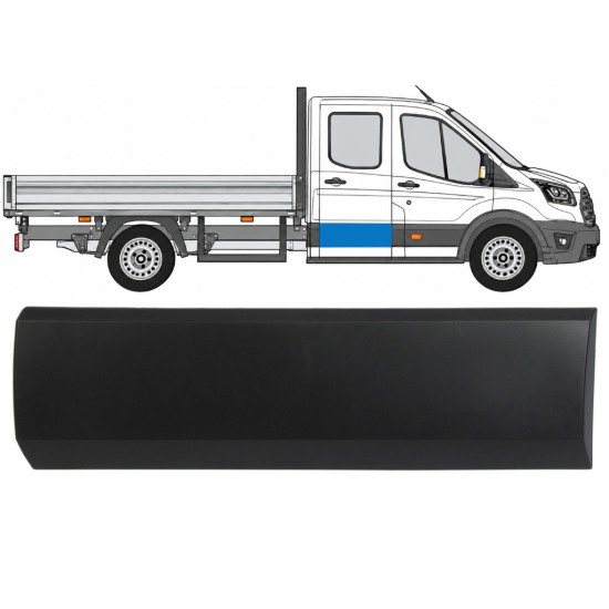 Listwa boczna drzwi tylnych do Ford Transit 2014- 2019-2026 / Prawa 17146