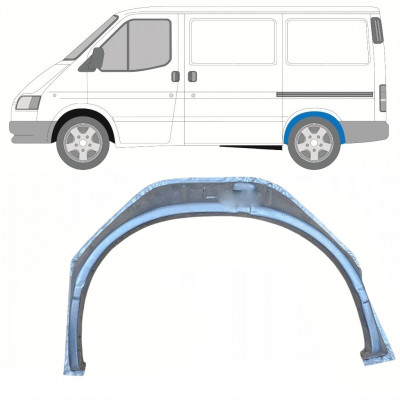 Reperaturka nadkola tylnego wewnętrzna do Ford Transit 1991-2000 / Lewa 9075