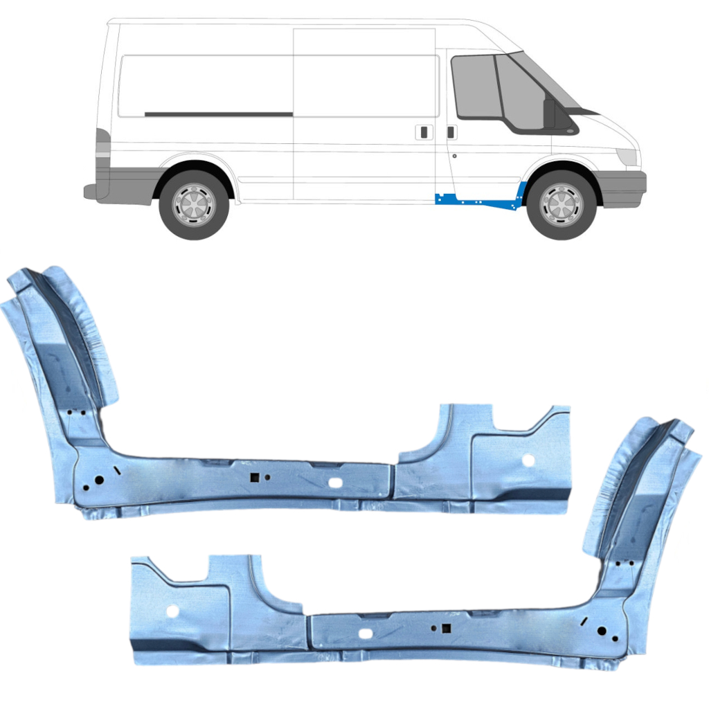 Reperaturka Przednia Wewnętrzna Do Ford Transit 2000-2013 / Lewa+Prawa / Zestaw 10431