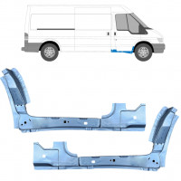 Reperaturka przednia wewnętrzna do Ford Transit 2000-2013 / Lewa+Prawa / Zestaw 10431