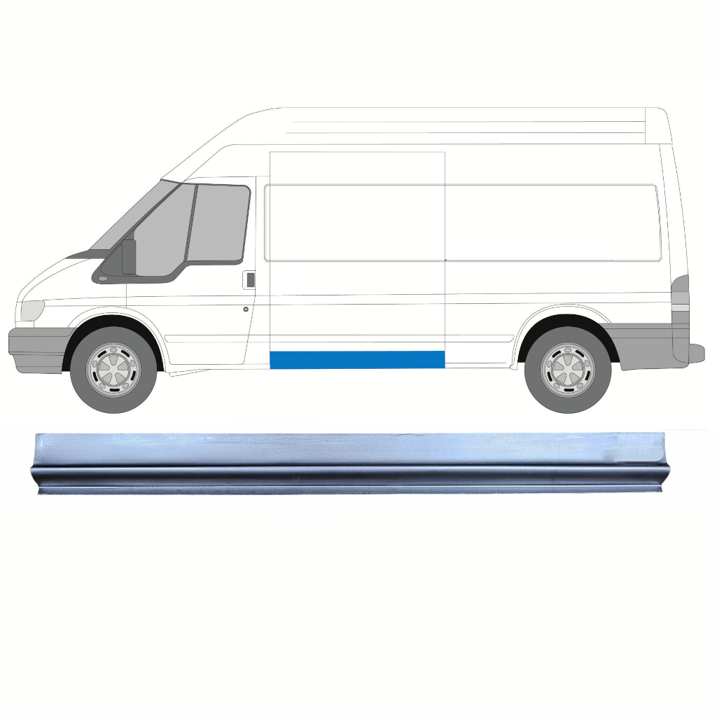 Reperaturka Boku Zewnętrzna Do Ford Transit 2000-2013 / Mwb / Lewa 9136