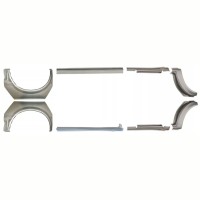 Reperaturka progu + błotnika tylnego do Ford Transit 2000-2013 / SWB / Zestaw 9694