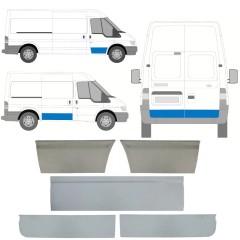 Reperaturka drzwi do Ford Transit 2000-2013 / Lewa+Prawa / Zestaw 11388