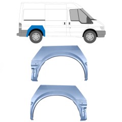 Reperaturka błotnika tylnego do Ford Transit 2000-2013 / Lewa+Prawa / Zestaw 10086