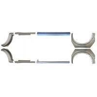 Reperaturka progu + błotnika tylnego do Ford Transit 2000-2013  / SWB / Zestaw 12674