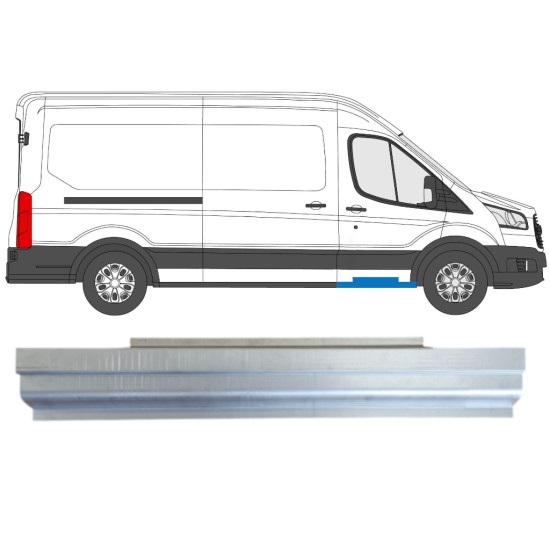 Reperaturka progu do Ford Transit 2014- / Lewa = Prawa (symetryczny) 14737