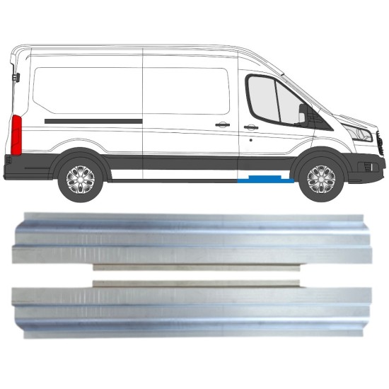 Reperaturka progu do Ford Transit 2014- / Lewa+Prawa / Zestaw 16141