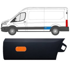 Listwa boczna błotnika tylnego do Ford Transit 2014- / Lewa / Zestaw 11691