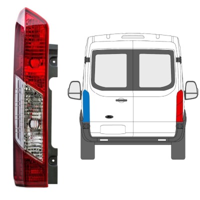 Lampa tylna do Ford Transit 2014- / Lewa 16093