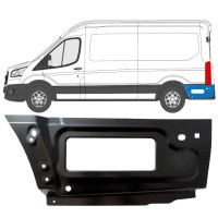 Reperaturka błotnika tylnego część tylna do Ford Transit 2014- / Lewa 15349