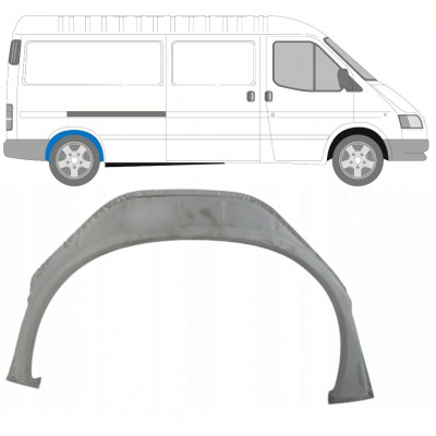 Reperaturka nadkola tylnego wewnętrzna do Ford Transit 1991-2000 / LWB / Prawa 8442