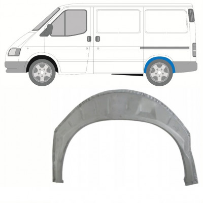 Reperaturka nadkola tylnego wewnętrzna do Ford Transit 1991-2000 / SWB / Lewa 8820