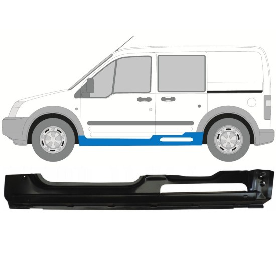 Pełny próg do Ford Transit Connect 2003-2013 / Lewa 17149