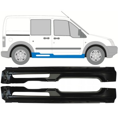 Pełny próg do Ford Transit Connect 2003-2013 / Lewa+Prawa / Zestaw 17150