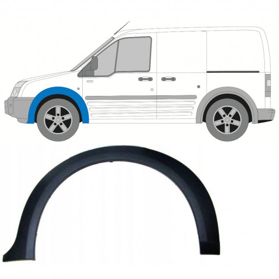 Listwa boczna błotnika przedniego do Ford Transit Connect 2009-2013 / Lewa 9320