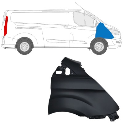 Błotnik przedni do Ford Transit Custom 2013-2017 / Prawa 17095