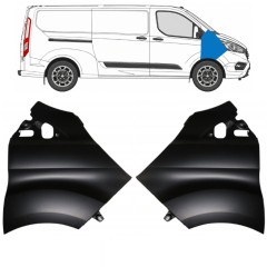 Błotnik przedni do Ford Transit Custom 2017-2021 / Lewa+Prawa / Zestaw 17100