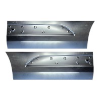 Reperaturka drzwi przednich do Ford Transit Custom 2013- / Lewa+Prawa / Zestaw 15967