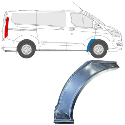 Reperaturka nadkola przedniego do Ford Transit Custom 2013- / Prawa 15968