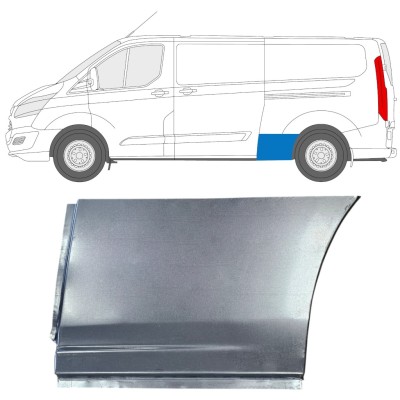 Reperaturka błotnika tylnego do Ford Transit Custom 2013- / Lewa 15971