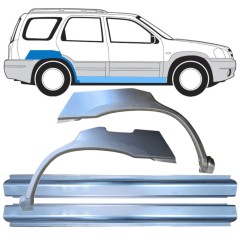 Zestaw reperaturek do Mazda Tribute 2001-2008 / Lewa+Prawa / 15853