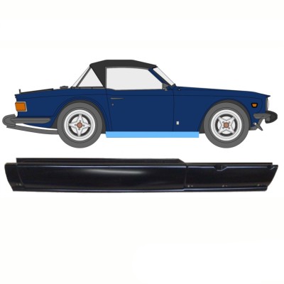 Pełny próg do Triumph TR6 1969-1976 / Prawa 10760