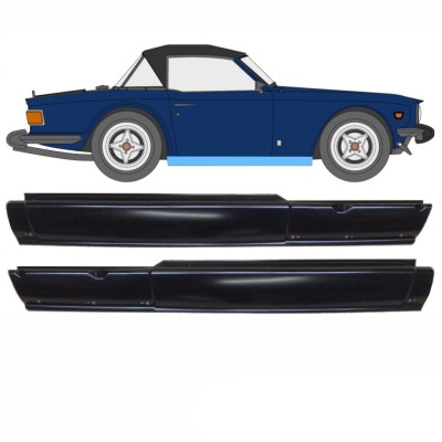 Pełny próg do Triumph TR6 1969-1976 / Lewa+Prawa / Zestaw 10762