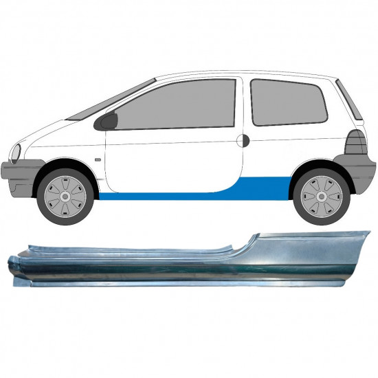 Reperaturka progu do Renault Twingo 1993-2007 / Lewa 6973